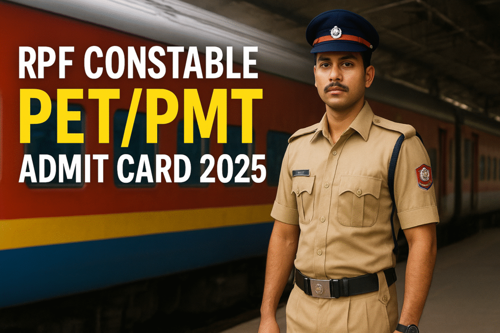 RPF Constable PET/PMT 2025