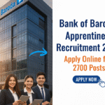 Bank of Baroda Apprentices Recruitment 2025